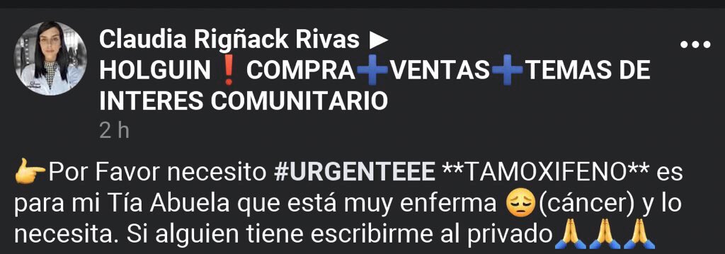 Amigos les agradecería mucho si pudieran ayudar a mi amiga. Pónganse en contacto conmigo. Los quiero!! 

#Urgente #AldeaTwitter