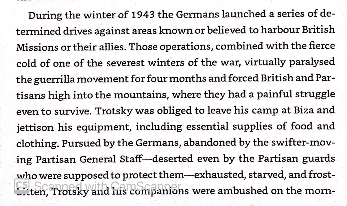 German anti-insurgency operations in winter 1943 crippled the Partisans for 4 months. Forced into thr high mountains, Albanians & the cold took their toll.
