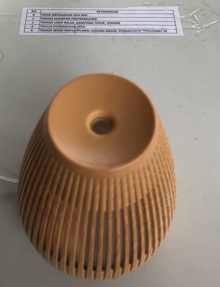 Dan setelah 3 kali sehari ikut sesi aromaterapi ini, ternyata ada efeknya , mungkin sugesti, tapi aku ngerasa pernafasan lebih lega, jauh lebih tenang dan lebih optimis untuk sembuh