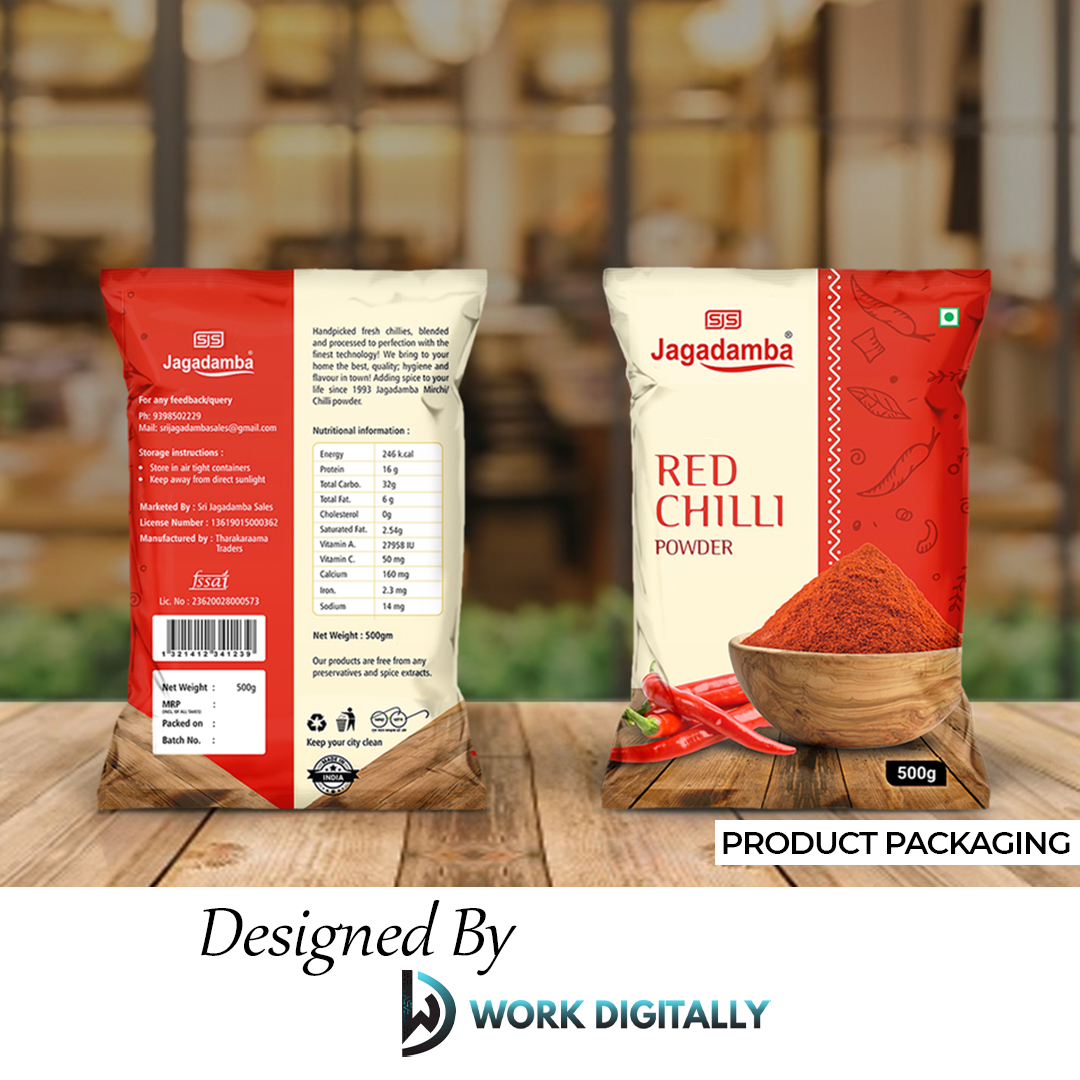 work_digitally's tweet image. One of the most important aspect of branding is Packaging. Packaging should be visually appealing and resonate a brand value. Work Digitally's latest project is packaging design for Sri Jagadamba Sales.

#Designing #WorkDigitally #Hyderabad #Agency #PackageDesign #ProductDesign