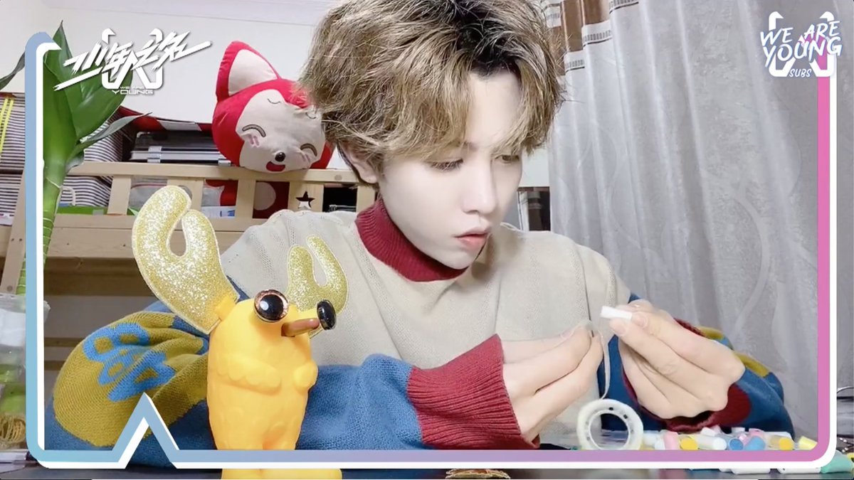 [ENG SUB] Lin Mo's Vlog: DIY Handmade Doll

YouTube: youtu.be/UbYNRy4Xf5A

#少年之名 #WeAreYoung #WeAreYoung2020