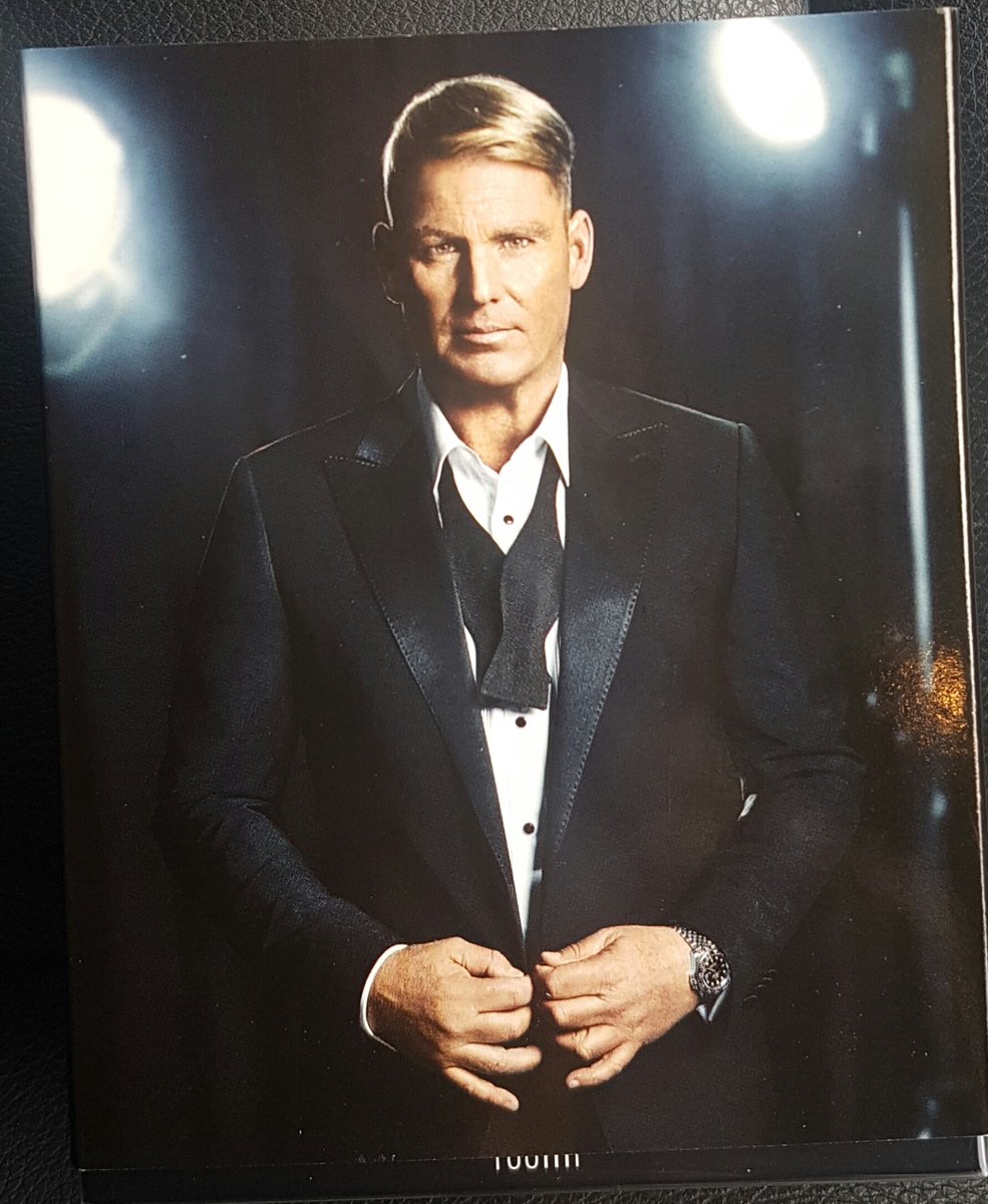 Warne   James Warne.
Great value after shave.