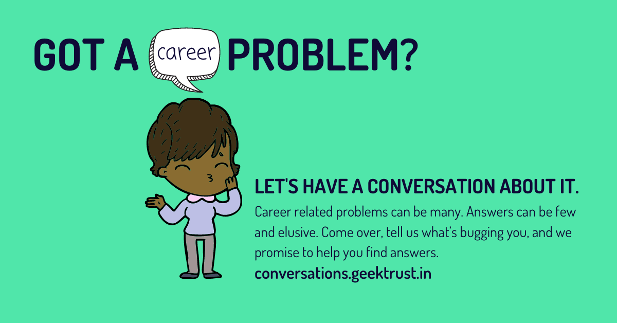 Is salary directly proportionate to knowledge?

Best practices for switching career to software?

Need guidance on career in Storage domain.

What matters more - skill or experience?

Come, join the discussions or start your own at conversations.geektrust.in. 

#career #forum