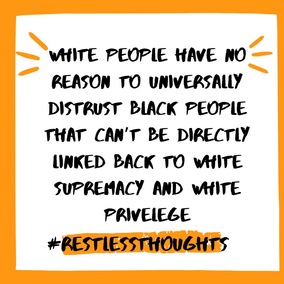 woke_n_restless's tweet photo. Black people cannot be racist. #restlessthoughts https://t.co/3yh4ZXTei1