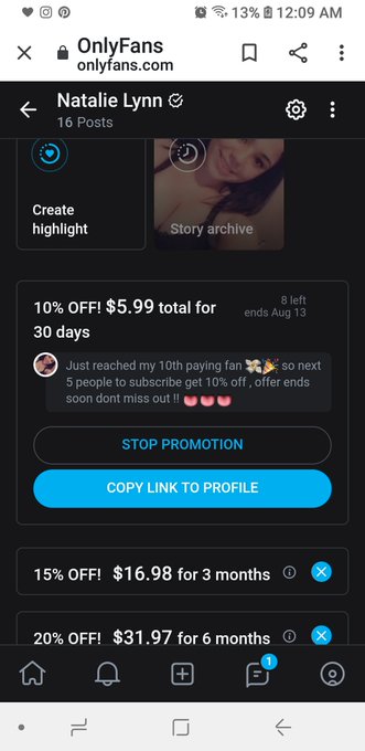 8 spots left for the 10% off dont miss out baby 😘  https://t.co/3ipGZaUN4Y  https://t.co/3ipGZaUN4Y  https://t<a href="/tag/onlyfansnewbie"class="tags"><span>#onlyfansnewbie</span></a><a href="/tag/onlyfanspromotion"class="tags"><span>#onlyfanspromotion</span></a><a href="/tag/onlyfansl"class="tags"><span>#onlyfansl</span></a>