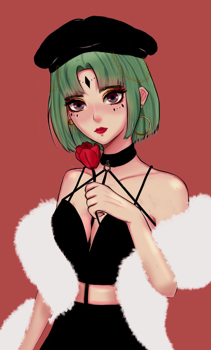 Green flower girl #artph #artistsontwitter