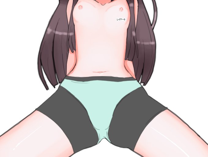 作業中にレイヤの順番まちがえちゃったけどこれはこれでえっちだな 