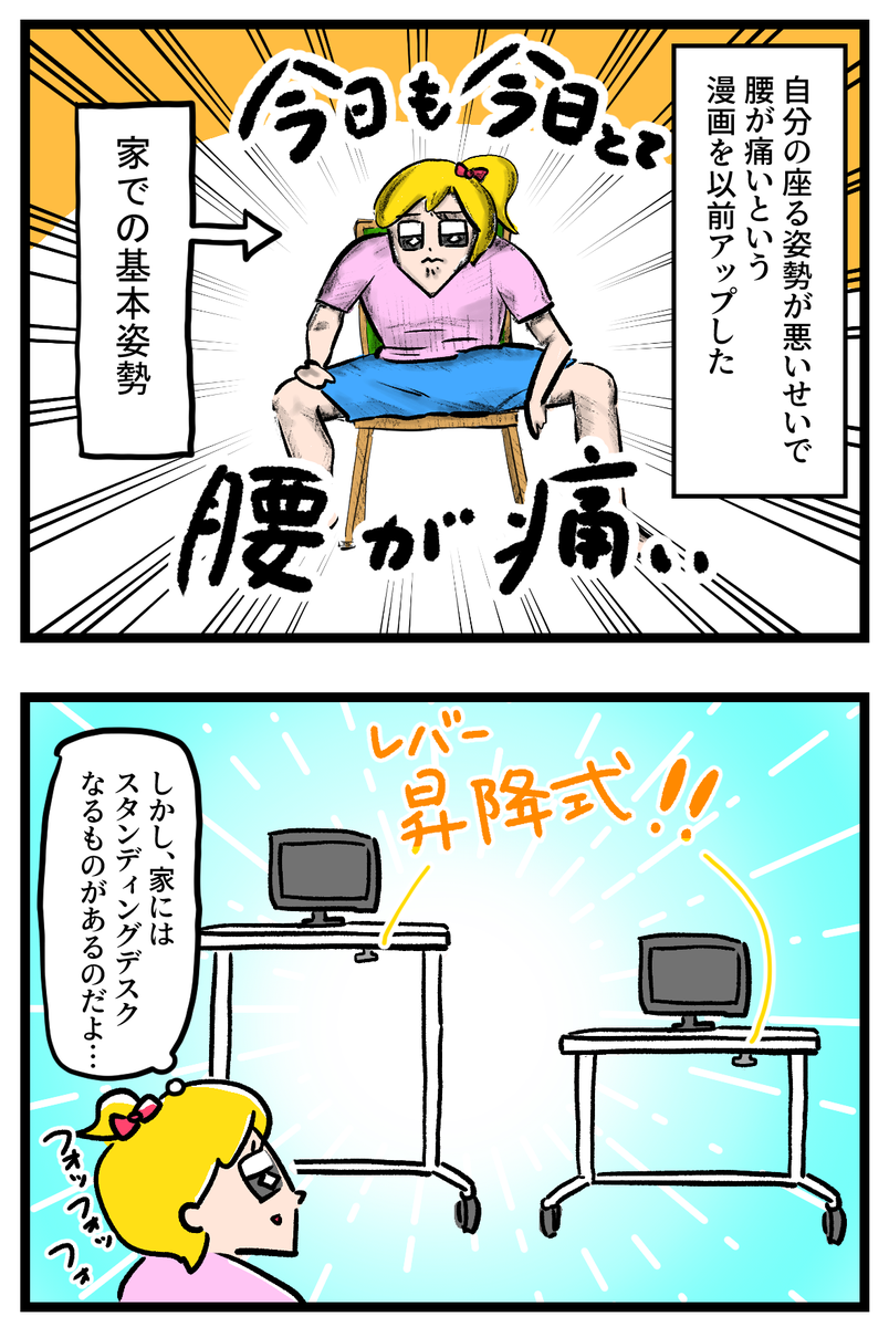 前に「座る姿勢が悪すぎて腰痛やばい」って書いたけど、実は私には強い味方がいるのだ(しかし現在も腰は痛い) https://t.co/z8ZyPryqOF 