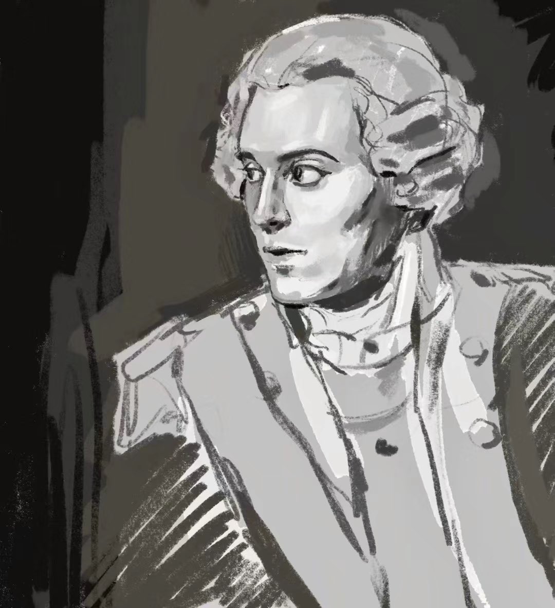 DesertoIn's tweet photo. #turn #lafayette #marquisdelafayette #Frenchhistory #americanhistory #warofindepence #americanrevolutionarywar #frenchrevolution #逆转奇兵 #拉法叶 #拉法耶特 #doodle #painting #literallyshit https://t.co/gClBUWs05v
