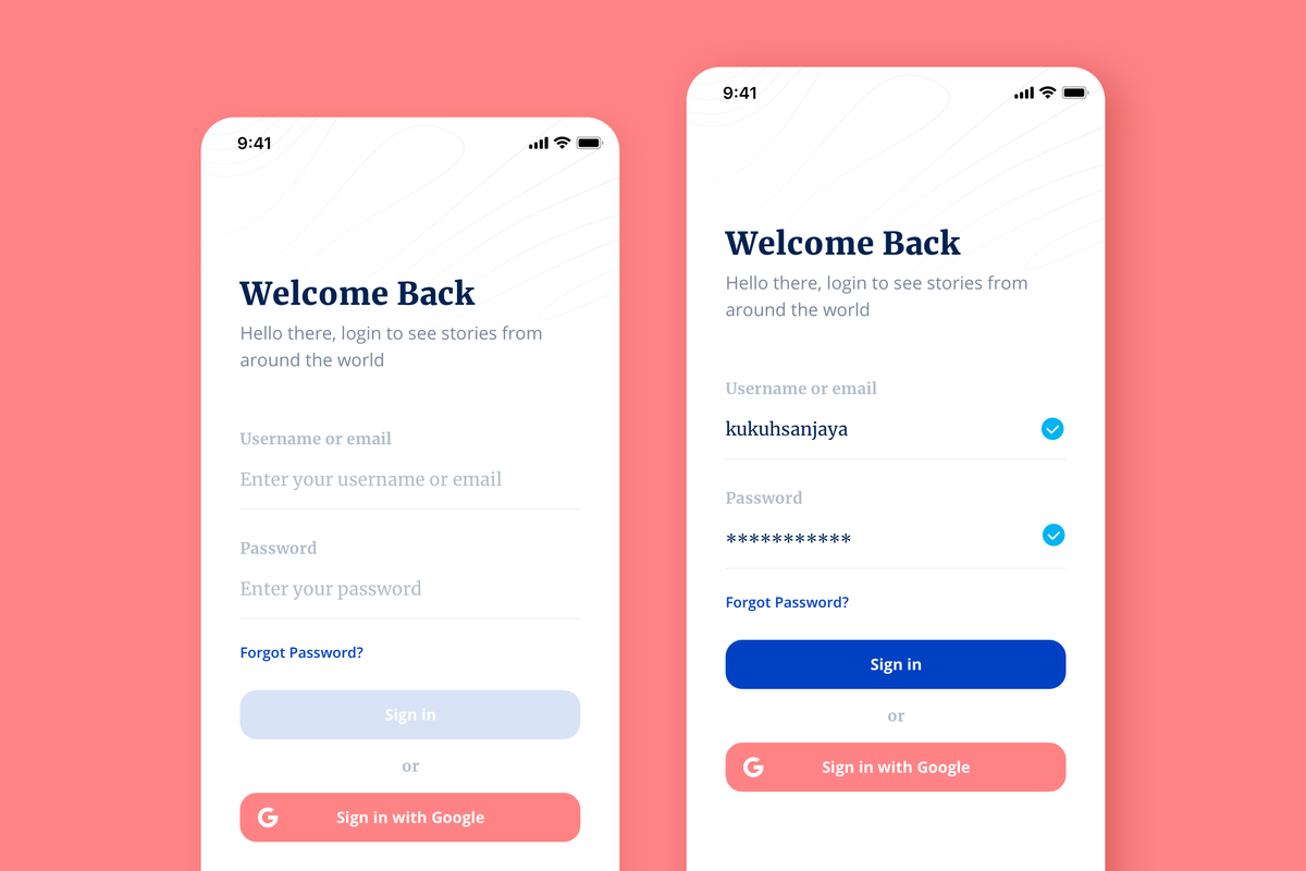 usedesignspace's tweet photo. This is a Sign In Screen App⁠ from Bacao
⁠
It can help you to create your own product or for inspiration for your project and exploration.⁠
⁠
You can buy Bacao from our Creative Market, UI8, and our official Website too at https://t.co/bOteL2KcFA. ⁠
⁠
Grab it fast!⁠ https://t.co/xxMYpuH8LW
