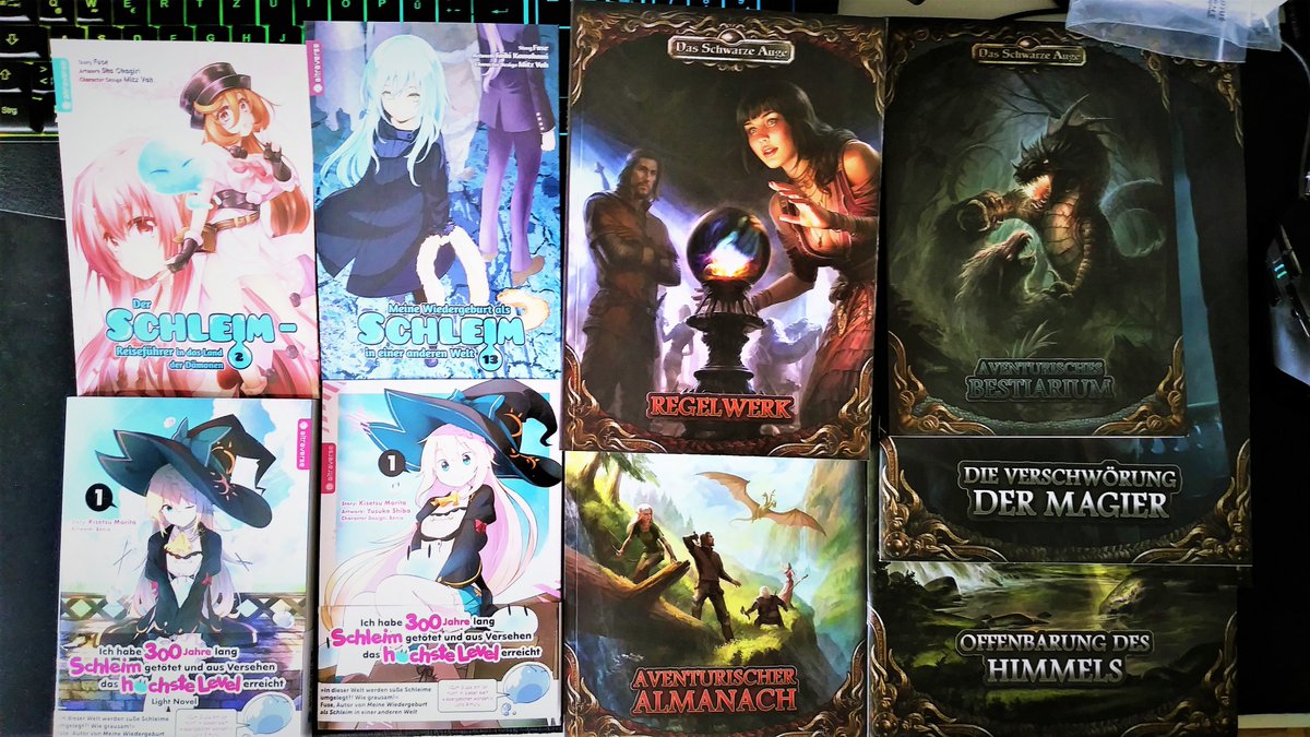 Endlich neue Manga von <a href="/altraverse_de/">altraverse</a> und ich freue mich sehr darauf die neue Light Novel zu lesen, zudem gibt es dieses Wochenende ein blick in die Welt des P&amp;P mit DSA von @UlissesSpiele