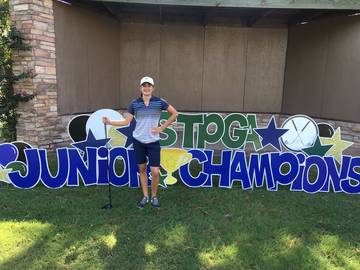 Final round of 79 for a top ten finish. Thank you @STPGAJuniorGolf for an awesome tournament. I had a blast playing and meeting all the amazing competitors! Good luck to all @STexasPGA golfers this upcoming fall. See Y’all soon!