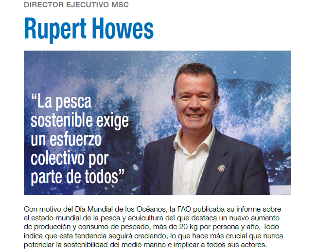 MSCenEspana's tweet photo. Entrevista a Rupert Howes, de @MSCecolabel en @MarRevista, páginas 24-28: 
👉https://t.co/V0GbbRXeJO
¡Muchas gracias @MarRevista! 
@MSCenEspana #PescaSostenible @mscemportugal #MaresParaSiempre #SelloAzul #SelloMSC #PensaAzul #SeloAzul #PescaSustentável 🐟#MarParaSempre https://t.co/U1yRYbZhdq
