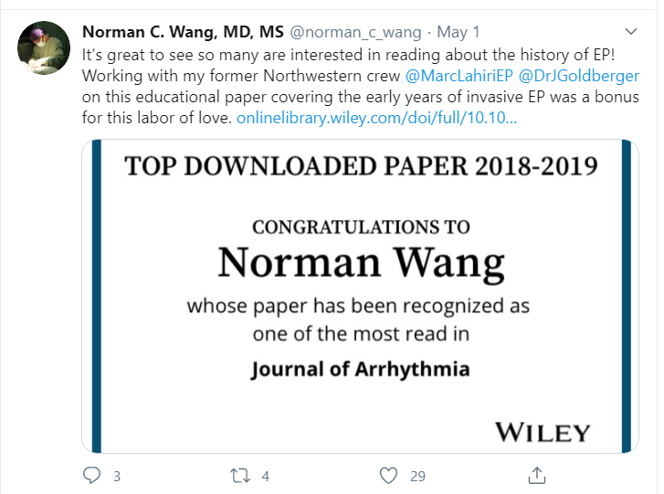 13/Not only did he have perfect credentials, but he published new papers regularly, and those papers were often used by his colleagues and in fact in at least two journals in 2018-2019 his papers were the papers downloaded the most. An achievement he was very happy with...