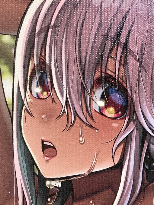 そに子のキャンバスアートもサンプル頂いたので持って帰ってきました。とてもいい感じです👍発売中ですので是非🙇‍♂️ ニトロプラスオンラインストア https://t.co/dYYBTC0YGn @nitroplus_store #すーぱーそに子 #supersonico 