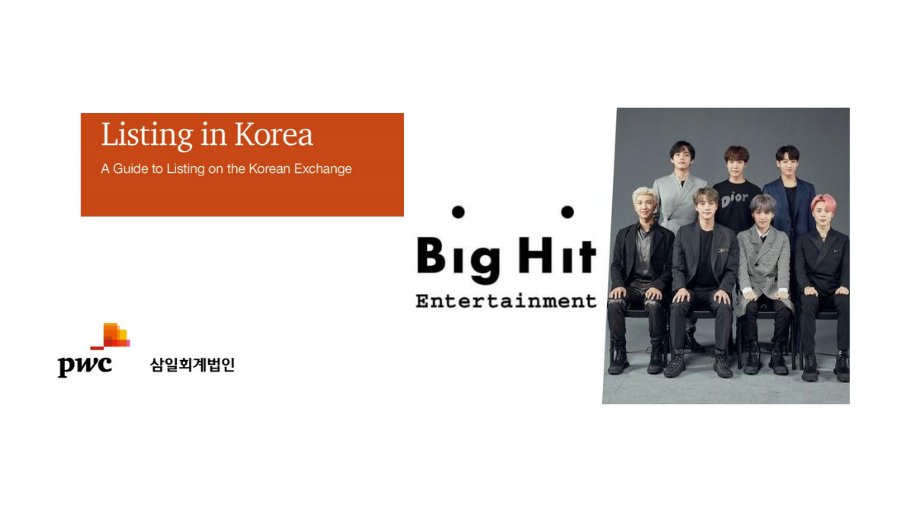 Welcome to your daily lesson or guide to ’Listing on the Korean Exchange’ by the PWC.As you all may have heard, Big Hit has passed the preliminary and will be listing this year.We hope this is thread and the resource below are useful to understand. @bts_twt  #BTSResearch