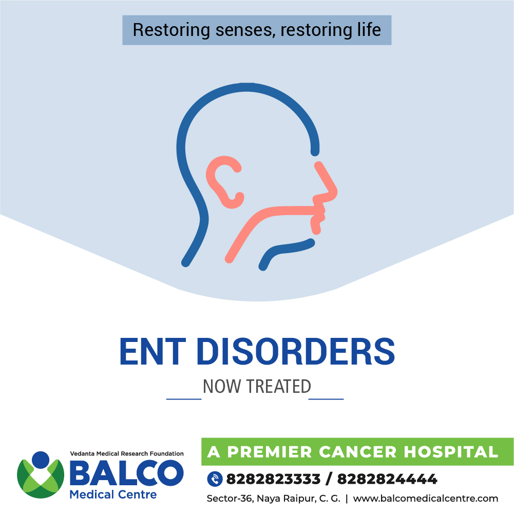 BalcoMedical's tweet image. Experts at #BMCRaipur have the expertise to diagnose and treat a full spectrum of ear, nose and throat disorders, from minor issues to highly complex conditions. To book an appointment, call 8282823333. #ENTDisorders #vmrf