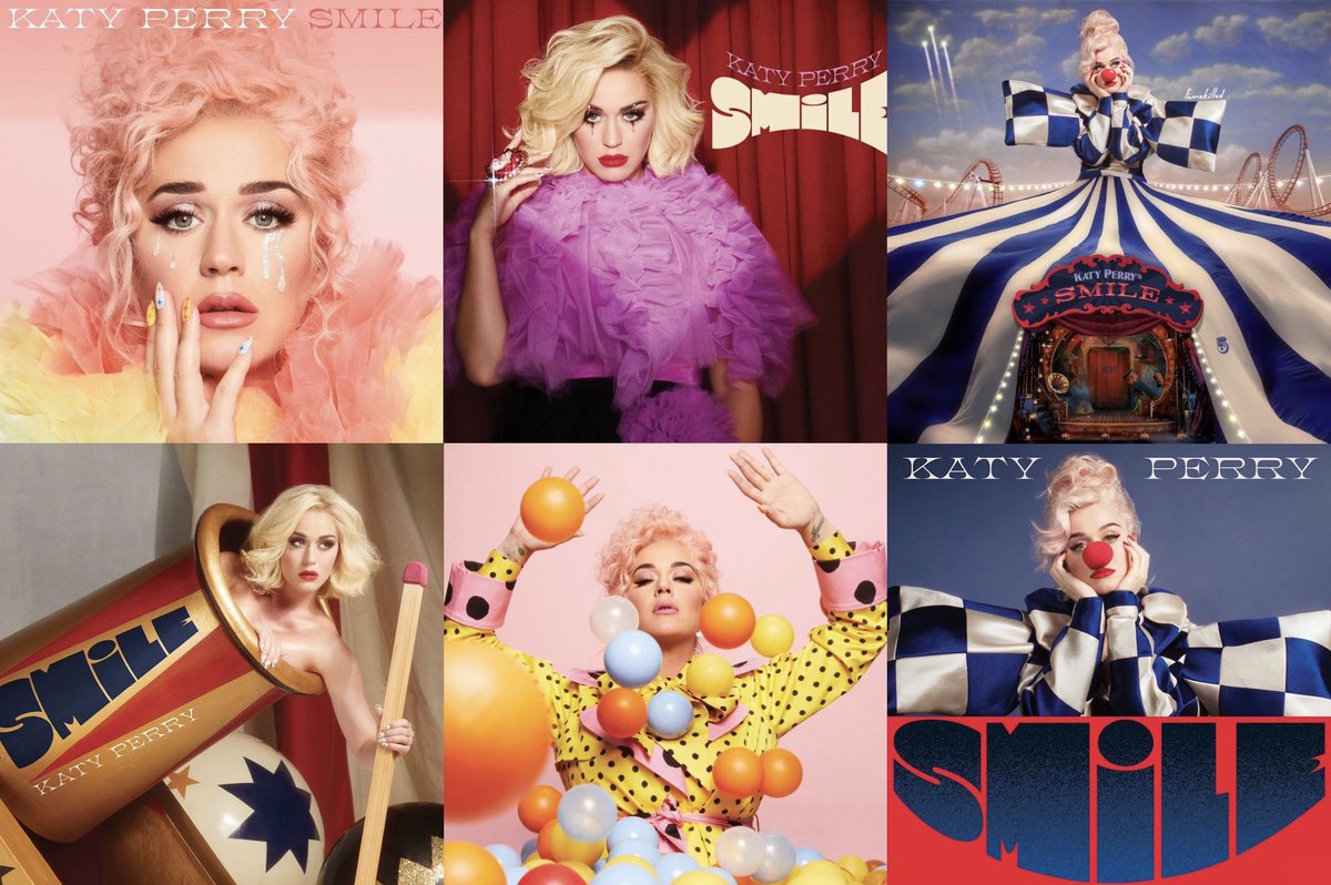 The Limited Edition Smile Album Covers are Officially Gone Forever!!!!!! I bought 1 of them in Vinyl format and then bout ALL OF THEM in CD form!!!!!!  @katyperry  #Smile