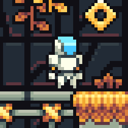 It took a long time to settle on a design for the character