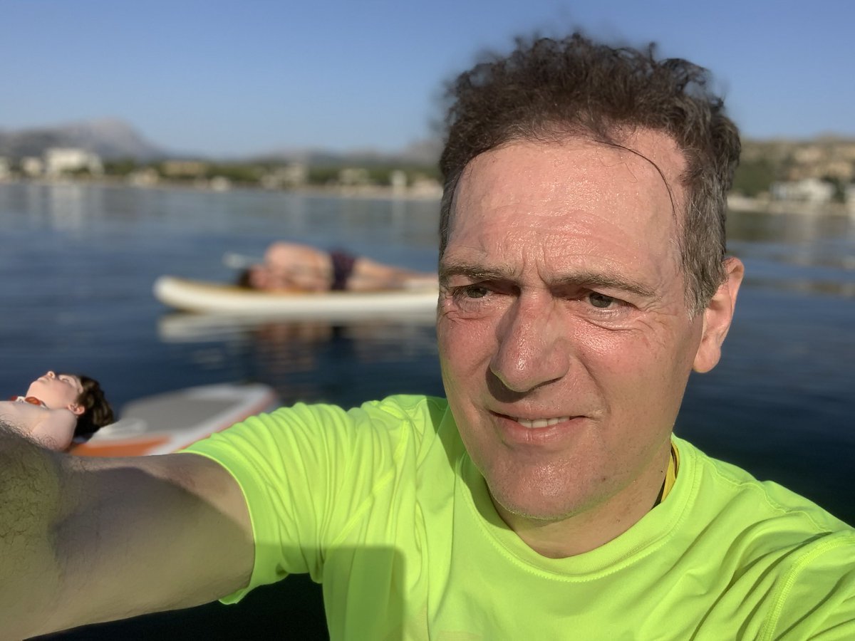 Recent Holiday Pic

Lots of time out in the middle of Pollença bay. 

We’d get up early and paddle out c.1km

Then the boys would catch up on their sleep 😴