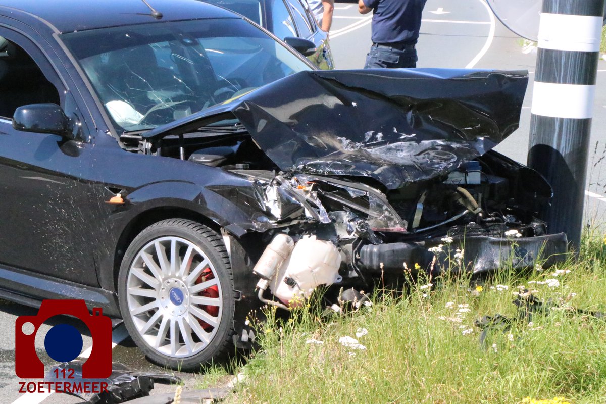 Melding aanrijding Kleurlaan Zoetermeer