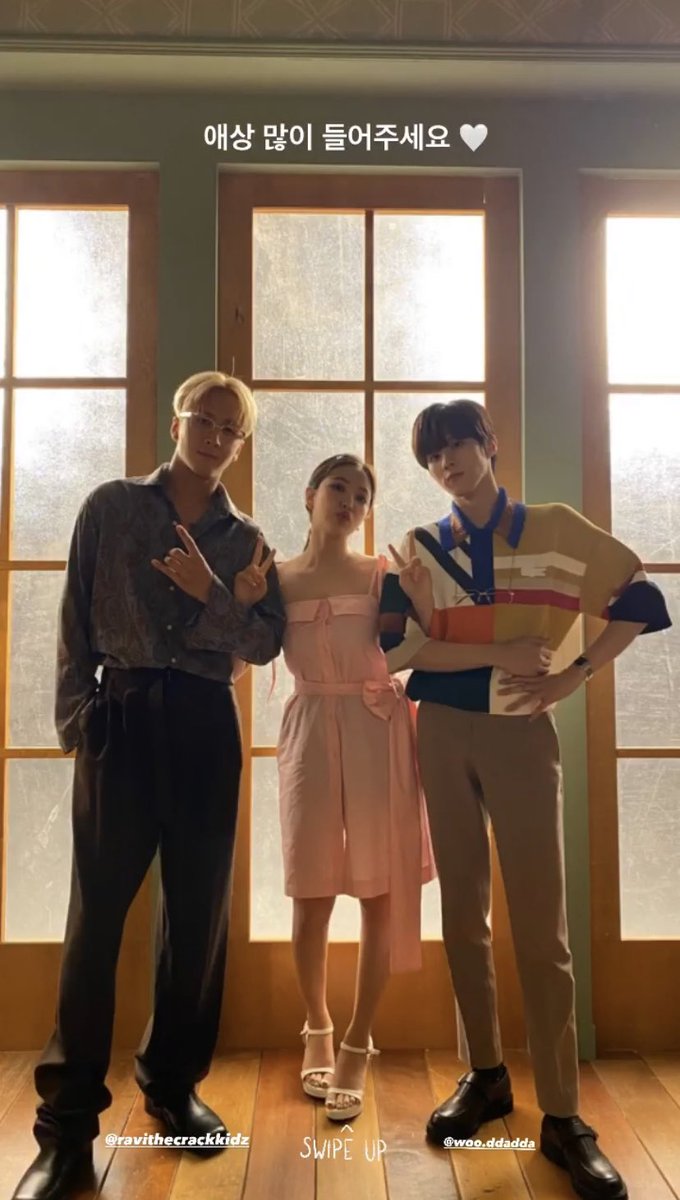 wooseoksnia's tweet image. Yeri&apos;s Instagram Update with Wooseok and Ravi
&quot;Please give a lot of support to Sorrow~♡&quot;
#FeelTheFunInSorrow
#애상으로_쿨한_여름
#김우석 #KIMWOOSEOK @KWS_official_