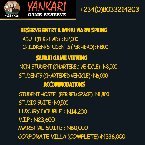 Yankari Game Reserve tweet media
