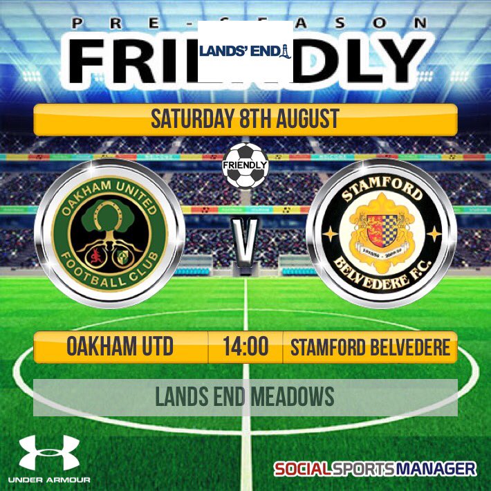 Pre-season friendlies start tomorrow. Sorry no spectators permitted at present