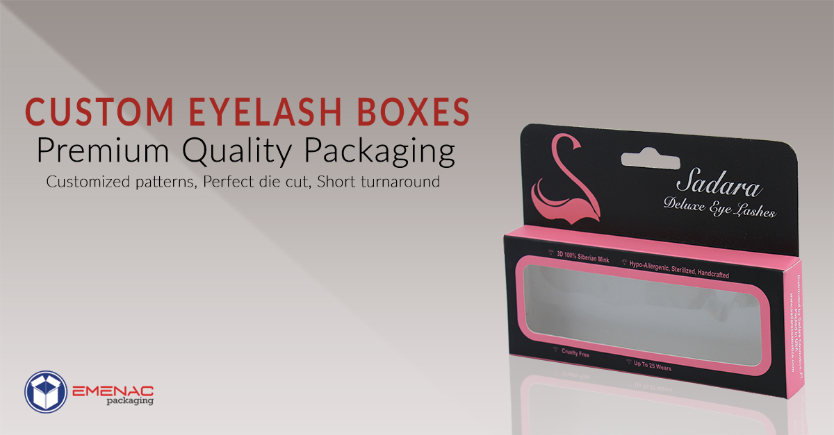 EmenacPackUK's tweet image. Boost the appearance of your quality product and preserve the sales with an eye captivating premium quality custom printed #eyelashespackaging. 

See Our Portfolio: bit.ly/2Ds1e4M

#eyelashboxes #cosmeticboxes #customprintedboxes #packagingcompany #EmenacPackagingUK
