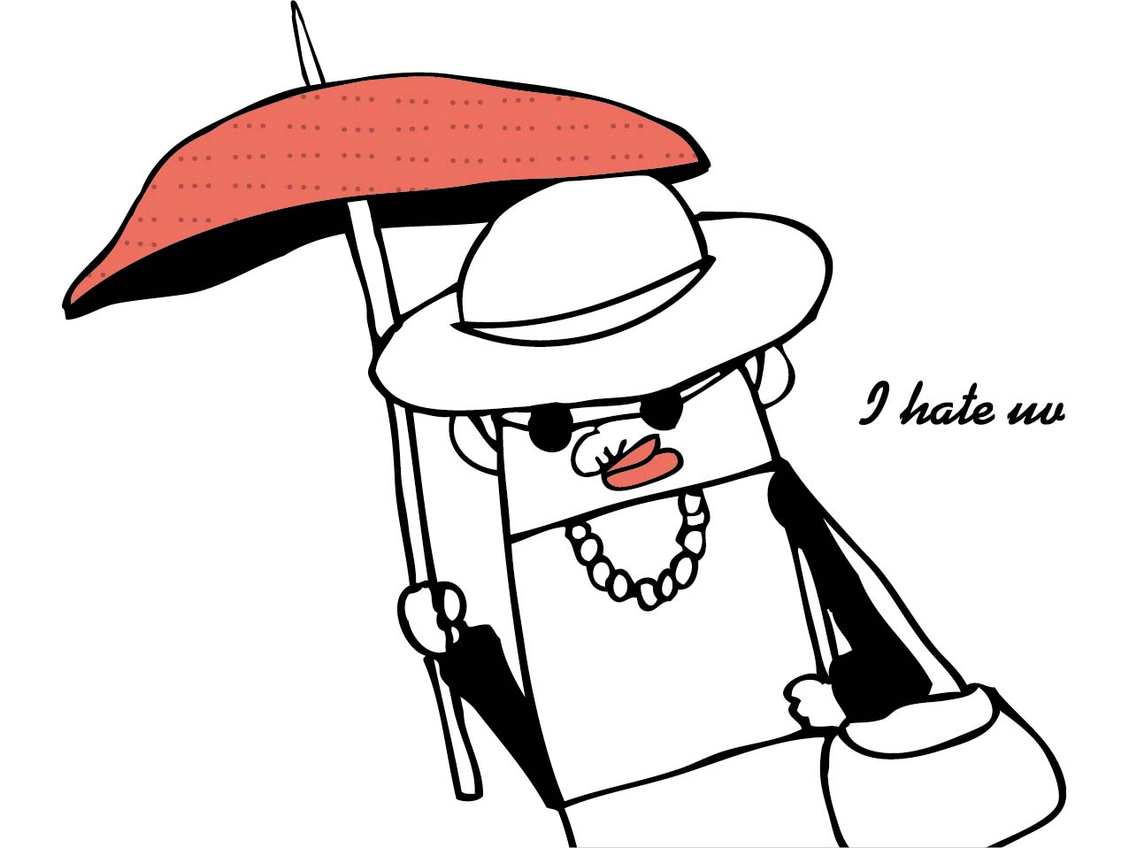 R T Gracie Pride Gmail Com 夏到来 絶対に日焼けしないセレブおばさんと紫外線の熱き戦いが今年も始まる イラスト イラストレーター 夏 セレブ 日傘 T Co 9xaawgvfq9 Twitter
