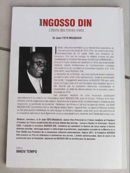 Felix Mbetbo Le Livre Que J Aurais Aime Ecrire En Ecrivant Mon Livre Sur Les Rues De Douala J Ai Ete Fascine Par Le Personnage De Ngosso Din Un Homme Fabuleux