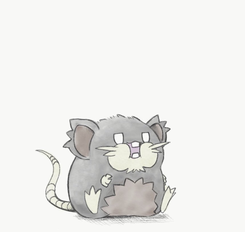 かしわ A Twitter ラッタ アローラのすがた