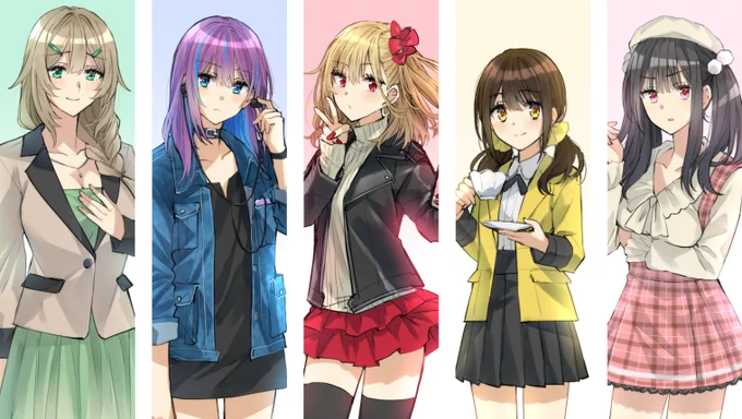 戦隊カラー系女子

みんなはどの子が好き????? 