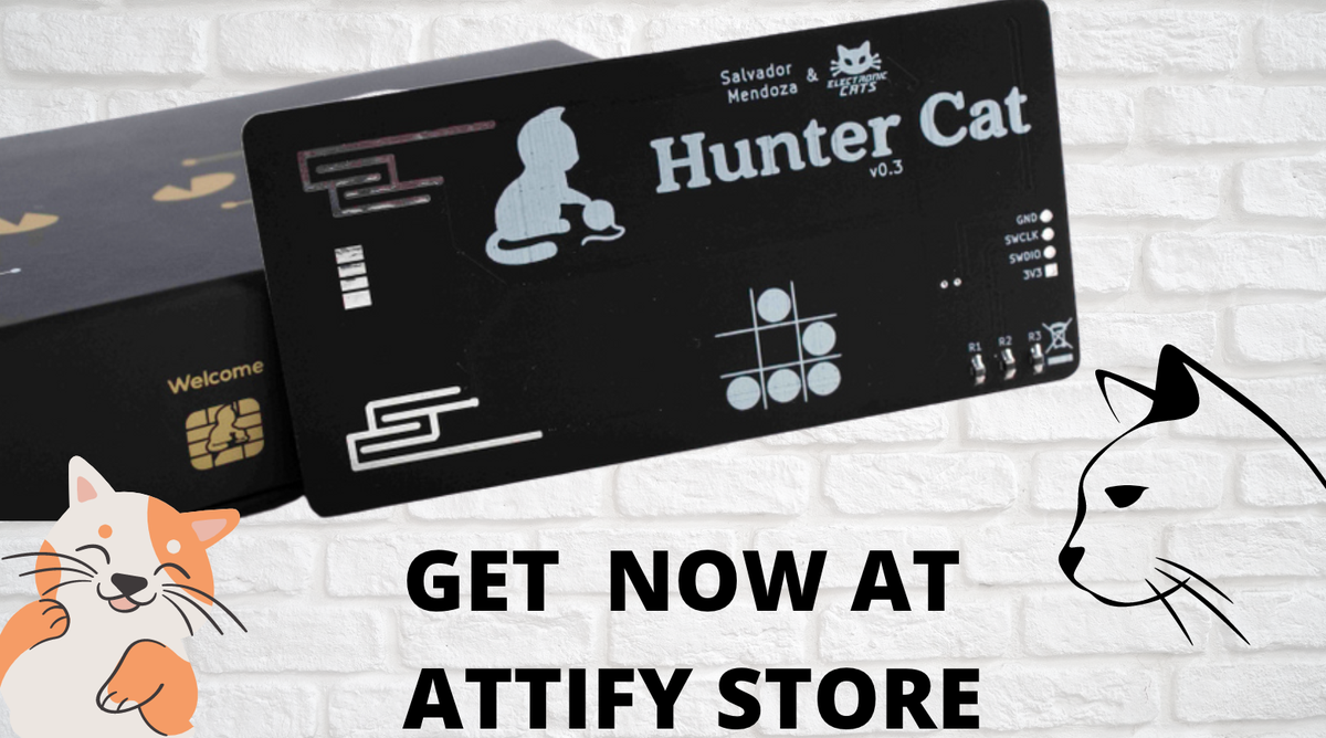 Is your ATM safe? 🏧💸💲

Find out using HunterCat 🐈- a tool to detect skimmers. 

attify-store.com/collections/fr…

#huntercat #atm #infosec #defcon #iot