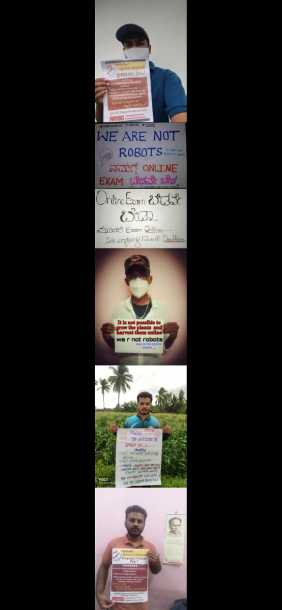 AnilKum58464602's tweet photo. Cancel online exam, either take offline exams or promote the farm science students
#savefarmsciencestudents 
#saveagristudents 
@CMofKarnataka 
@KirikKeerthi 
@bcpatilkourava https://t.co/sjkwOf71K4