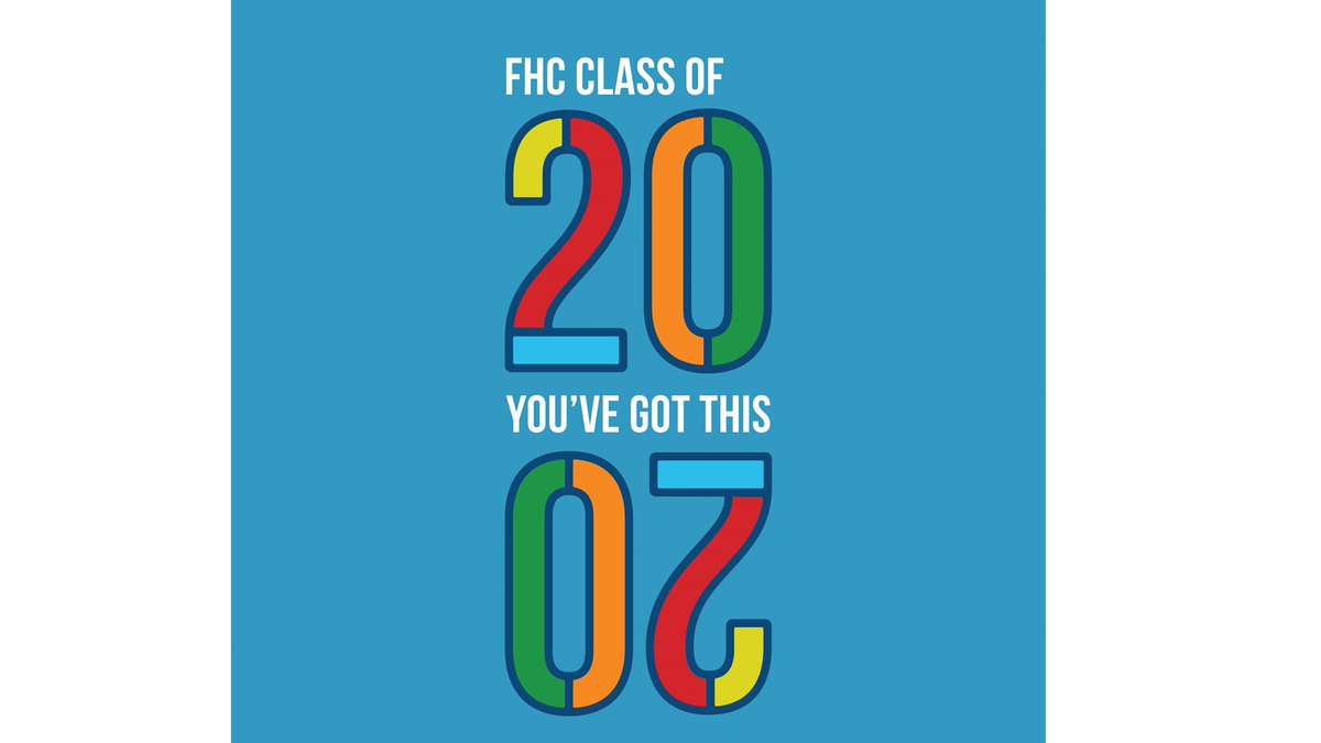We've got you...FHC Class of 2020!💪✍️🌤️📚🎓