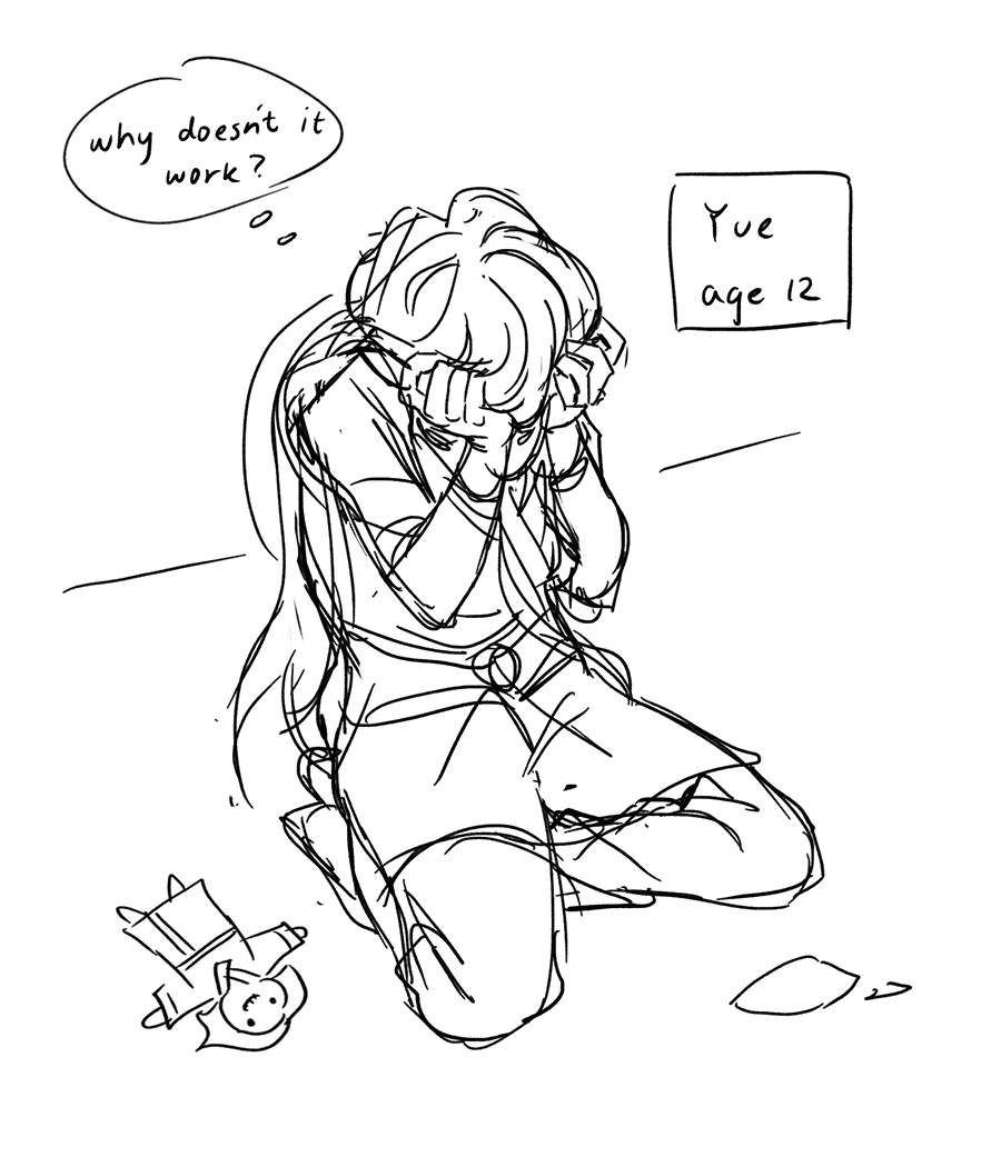 more yue in wonky ass poses bci  odnt know how to draw 