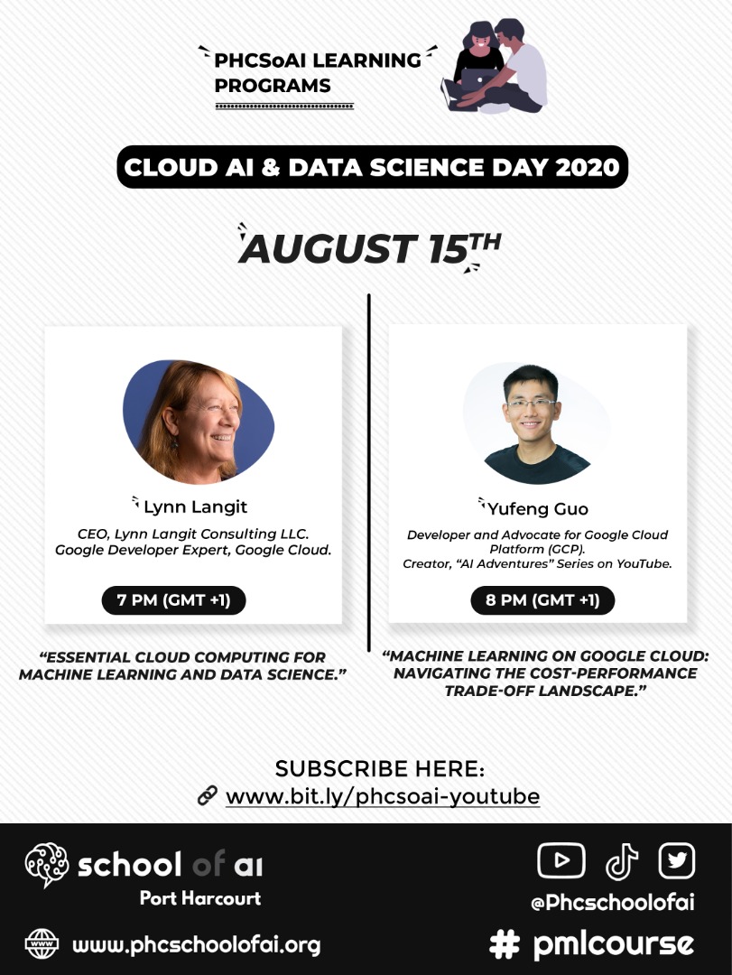 Cloud AI and Data Science Day with Lynn Langit and Yufeng Guo