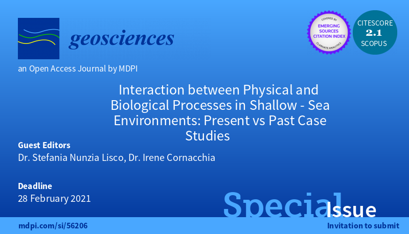 Geosciences_OA's tweet photo. Special Issue "Interaction between Physical and Biological Processes in Shallow-Sea Environments: Present vs Past Case Studies"
#ShallowMarineEnvironments
#Bioconstructions
#CarbonatePlatforms
#ClimateChange
#Coasts
#ModernMarineSystems
#SeaLevelChanges
👉https://t.co/wztrYRZfPa https://t.co/HkWf1HGoES
