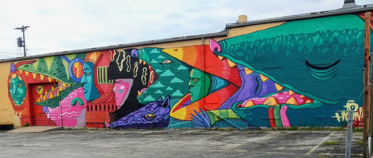 1. Nine favorite pieces of  #Streetart found today in  #KansasCity  #FineArt