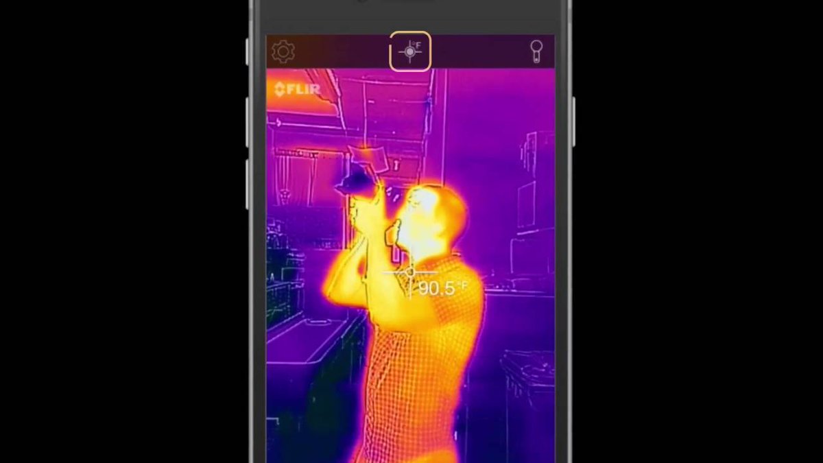 Here's color THERMAL imaging.See what happens when I invert the colors?