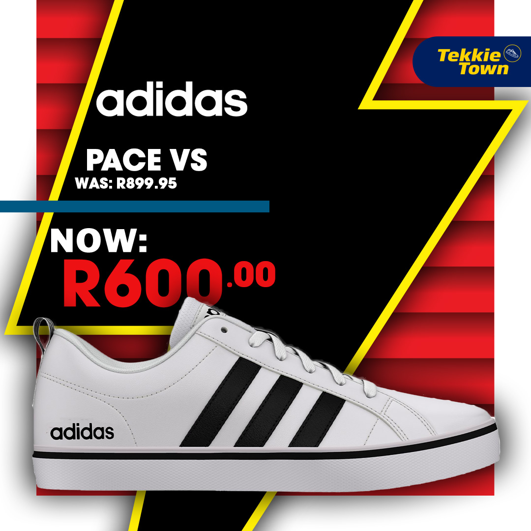 TekkieTown al Twitter: "The Big Sale Tekkie Town is back with a bang! We're bringing you nothing but savings! Get the Adidas Pace VS for R600.00. *Available in sizes