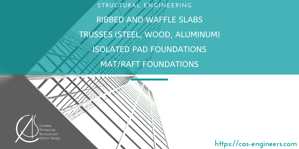 Over 500 projects, we pride ourselves in being exceptionally vested in our work. We take pleasure in thoroughly and painstakingly going over all the details, your preferences, the prevailing codes and standards of your location and lots more. cas-engineers.com/services/