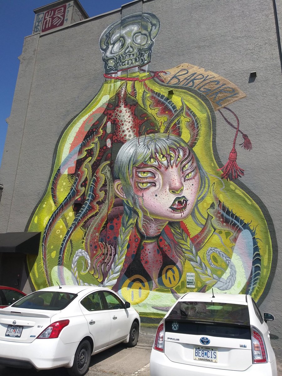 6. Nine favorite pieces of  #Streetart found today in  #KansasCity  #FineArt