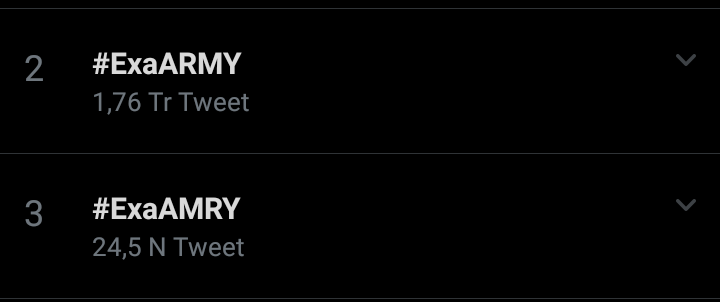Minyublue's tweet photo. ❌CHÚ Ý TREND ĐÚNG❌

Sai uổng lắm nha🙏

#ExaBFF #ExaARMY https://t.co/WfEr3LBRaL