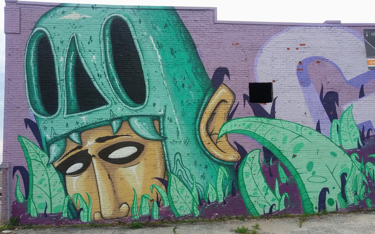 8. Nine favorite pieces of  #Streetart found today in  #KansasCity  #FineArt