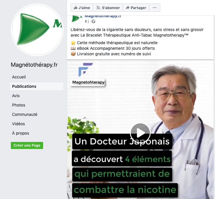 JeNeFumePlus's tweet photo. Quand tu veux vendre une bracelet spécial grosse arnaque, pour faire sérieux 2 trucs : tu mets une photo de docteur japonais et tu piques le logo de #Nicorette de @JNJNews, suffit de le mettre à l'envers. 🙃 https://t.co/WnzzNrjyMf