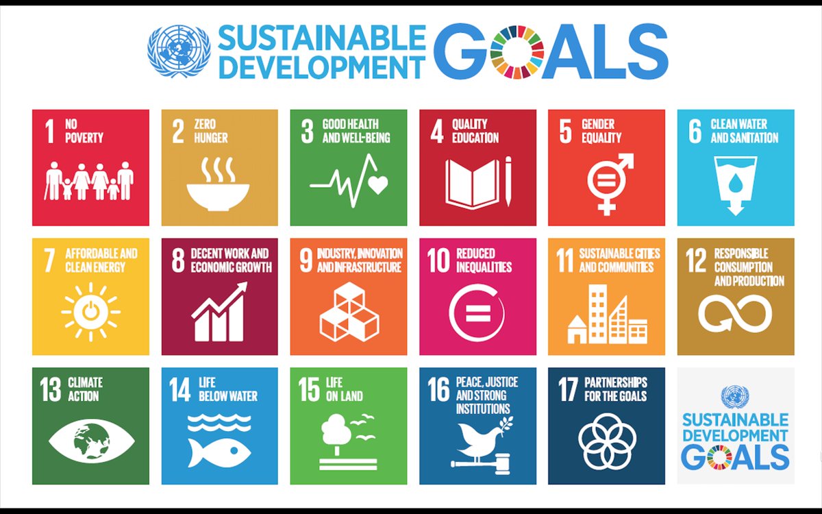 The 2030 Agenda for Sustainable Development, adopted by all United Nations Member States in 2015. At its heart are the 17 Sustainable Development Goals (SDGs), which are an urgent call for action by all countries. This continues the UN's "agenda 21" goals. https://sdgs.un.org/2030agenda 