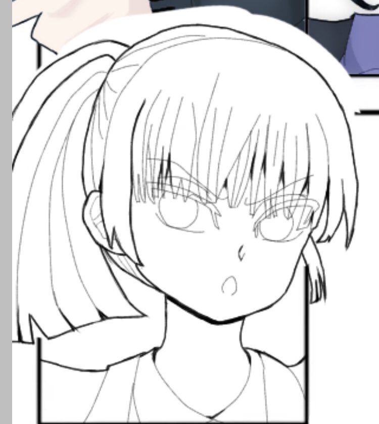 線画終わりーーーー!!! 