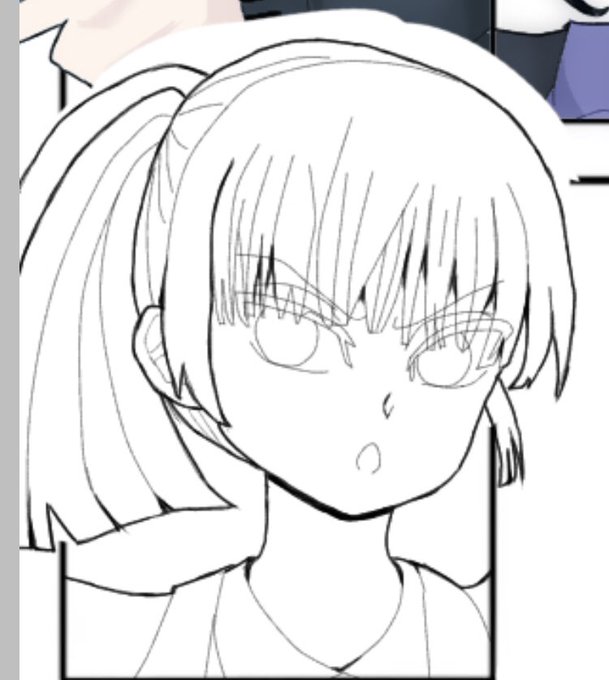 線画終わりーーーー!!! 